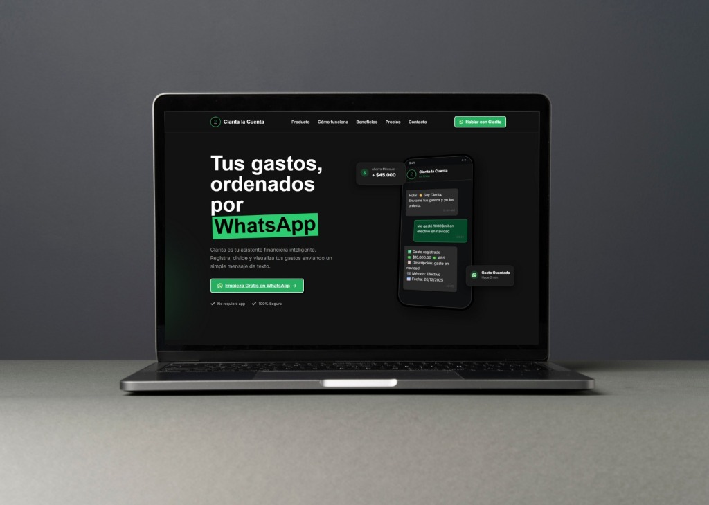 Clarita La Cuenta - App Preview